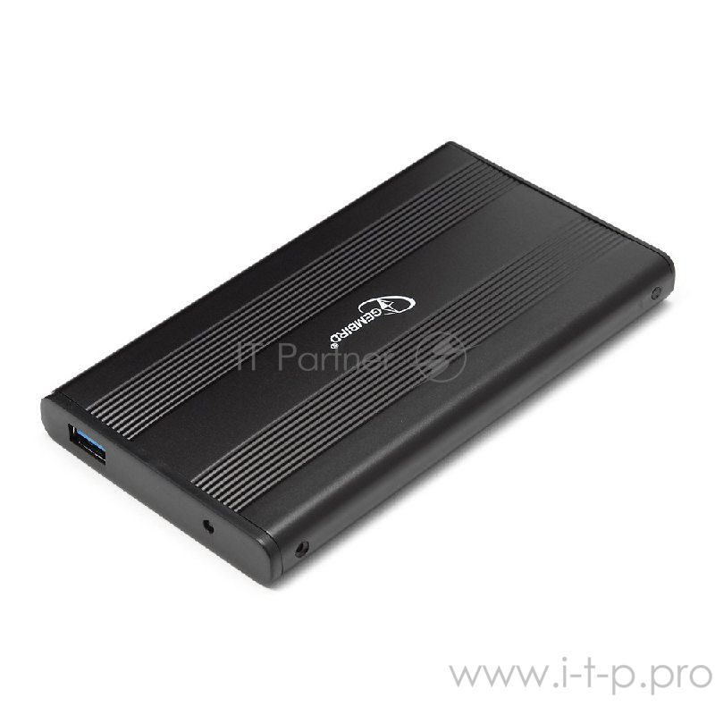 Контейнер для HDD Gembird EE2-U3S-5 Внешний корпус 2.5 Gembird EE2-U3S-5, черный, USB 3.0, SATA, металл