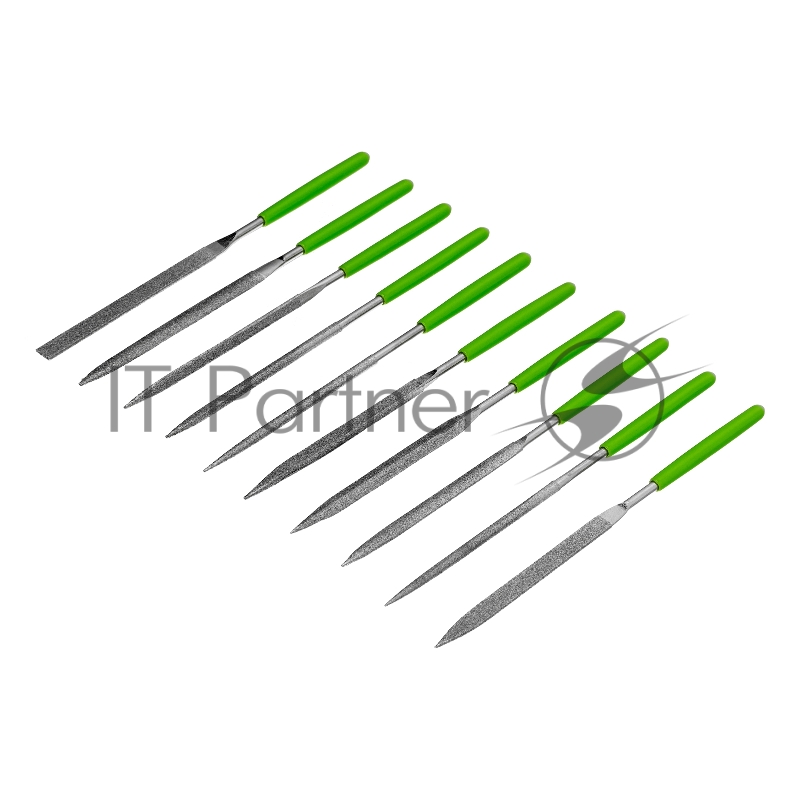 Набор надфилей СИБРТЕХ 158357 алмазных 140х70х3 10шт.