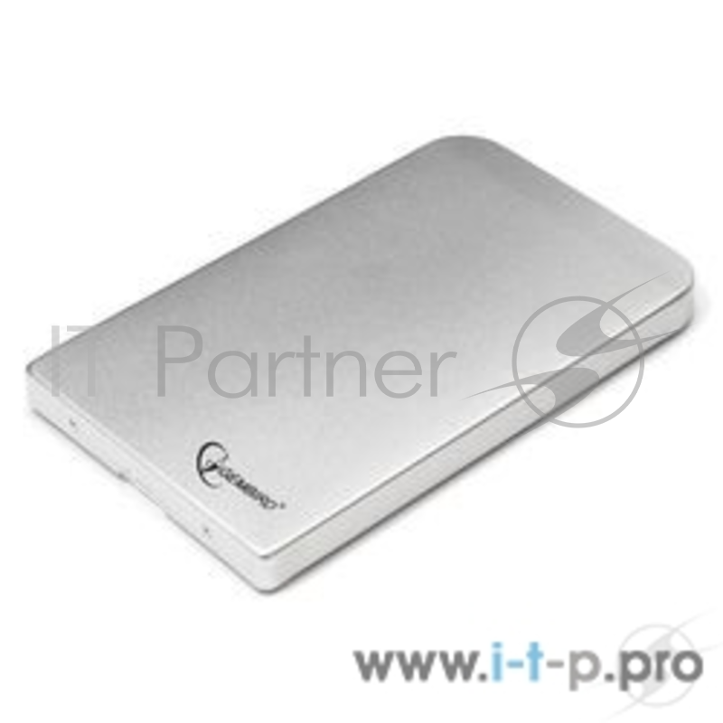 Контейнер для HDD Gembird EE2-U2S-41-S Внешний корпус 2.5 Gembird EE2-U2S-41, серебро, USB 2.0, SATA, металл