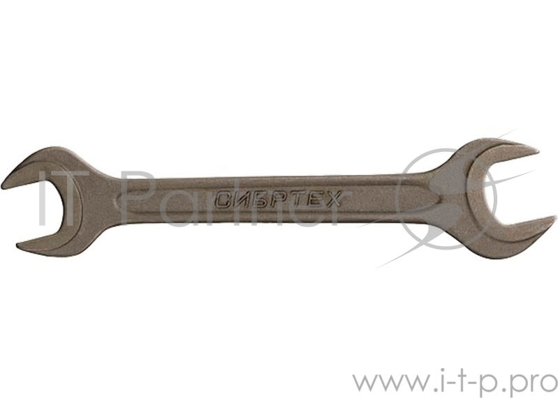 Ключ рожковый СИБРТЕХ 14331 (27 / 30 мм) СrV фосфатированный ГОСТ 2839