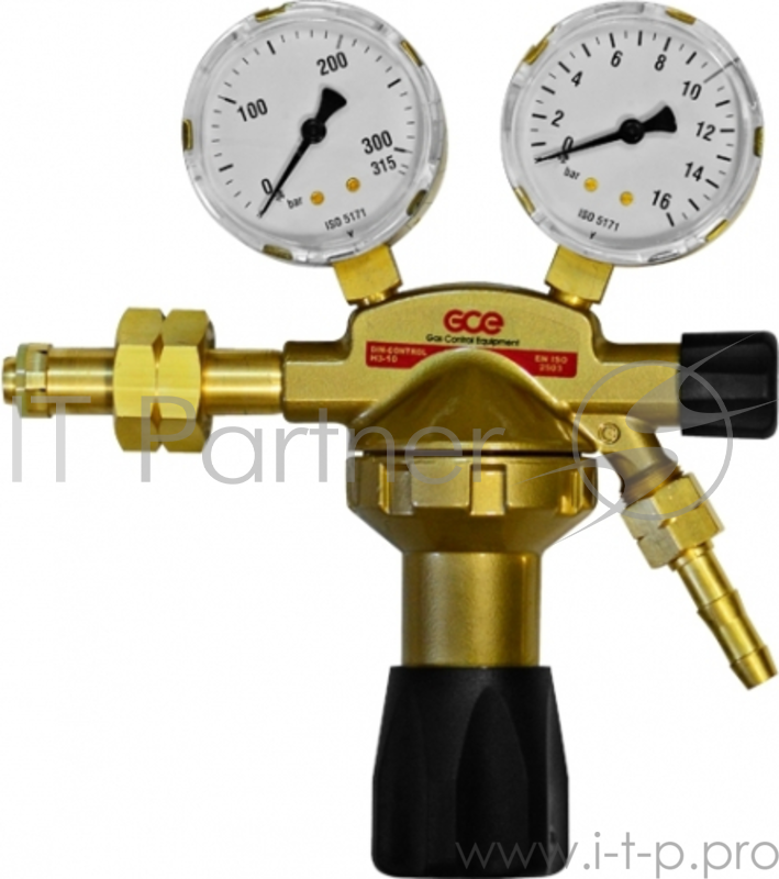 Редуктор GCE DIN-Control NITROGEN для азота аргона гелия водорода воздуха