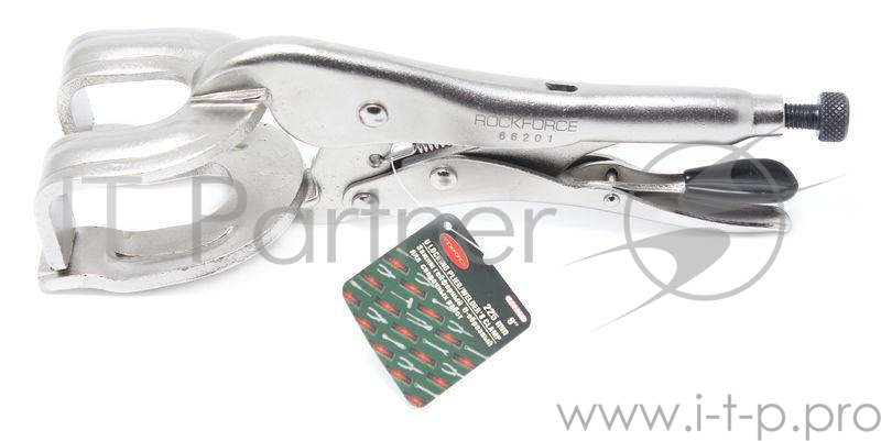 Зажим ROCK FORCE RF-66201 гейферный u-образный 9''-225мм