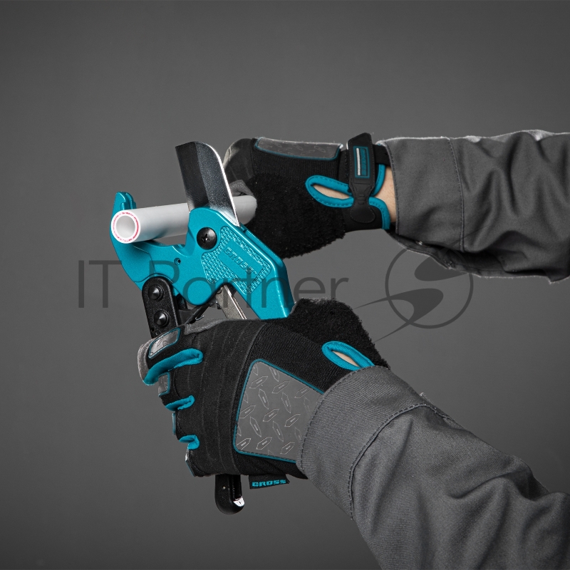 Ножницы для резки изд из ПВХ GROSS 78424 универсальные, d до 42мм, порошковое покрытие рукоятки