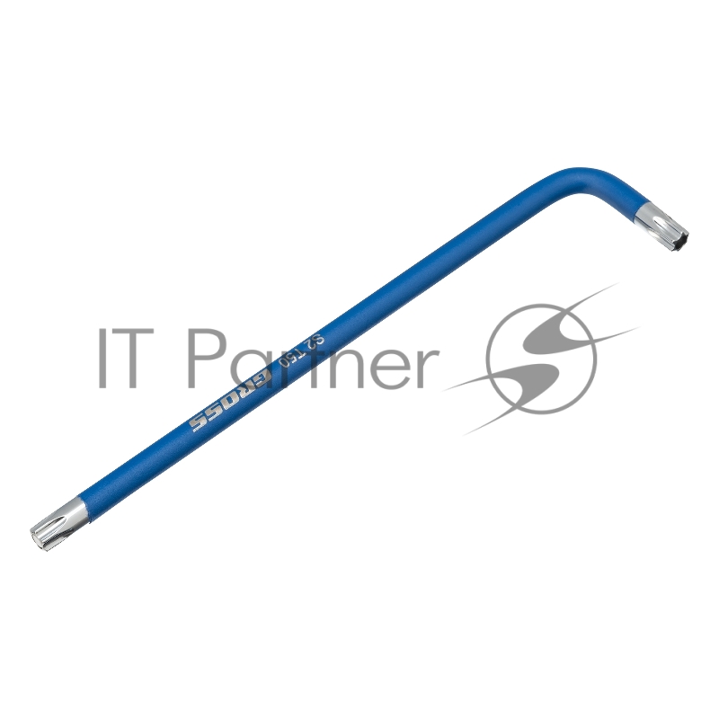 Набор ключей GROSS 16402 имбусовых torx-tt 9шт: t10-t50 магнит s2 экстра-длин. хром/краска 9шт.