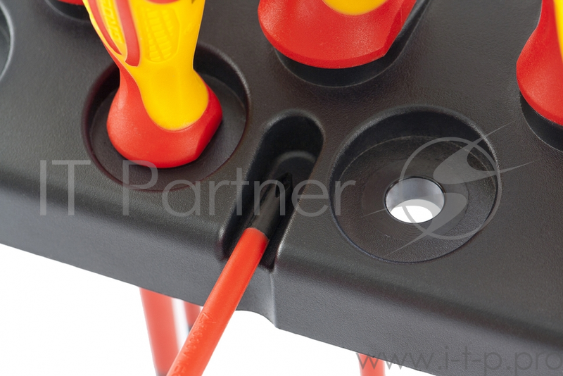 Набор отверток GROSS 12950 диэлектрических до 1000в тестер crmo двухкомпонентные рукоятки (8шт.)