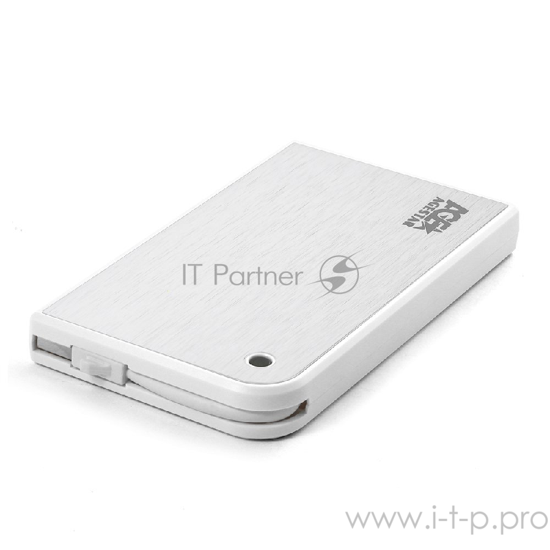 Контейнер для HDD AgeStar 3UB2A14 (White) Мобил рек usb3.0 to 2,5hdd SATA алюминий 10605