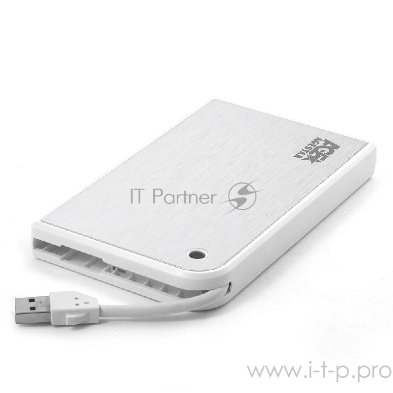 Контейнер для HDD AgeStar 3UB2A14 (White) Мобил рек usb3.0 to 2,5hdd SATA алюминий 10605