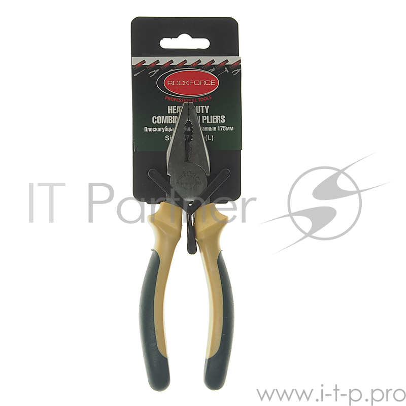 Пассатижи ROCK FORCE RF-611B175 комбинированные 175мм