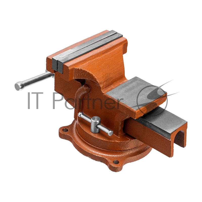 Тиски SPARTA 186255 слесарные 125мм поворотные с наковальней