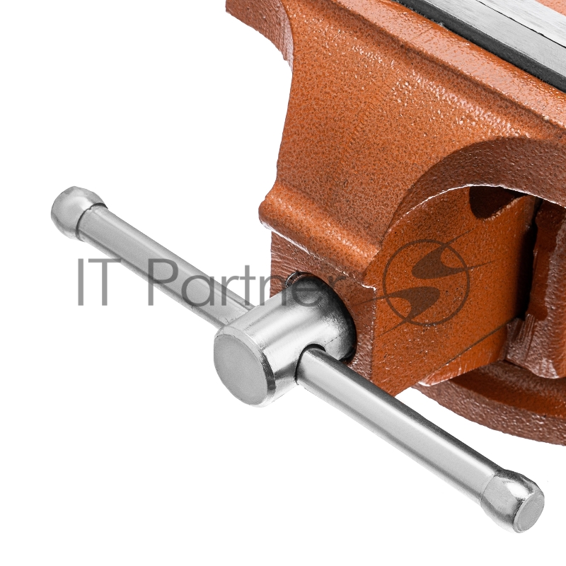 Тиски SPARTA 186255 слесарные 125мм поворотные с наковальней