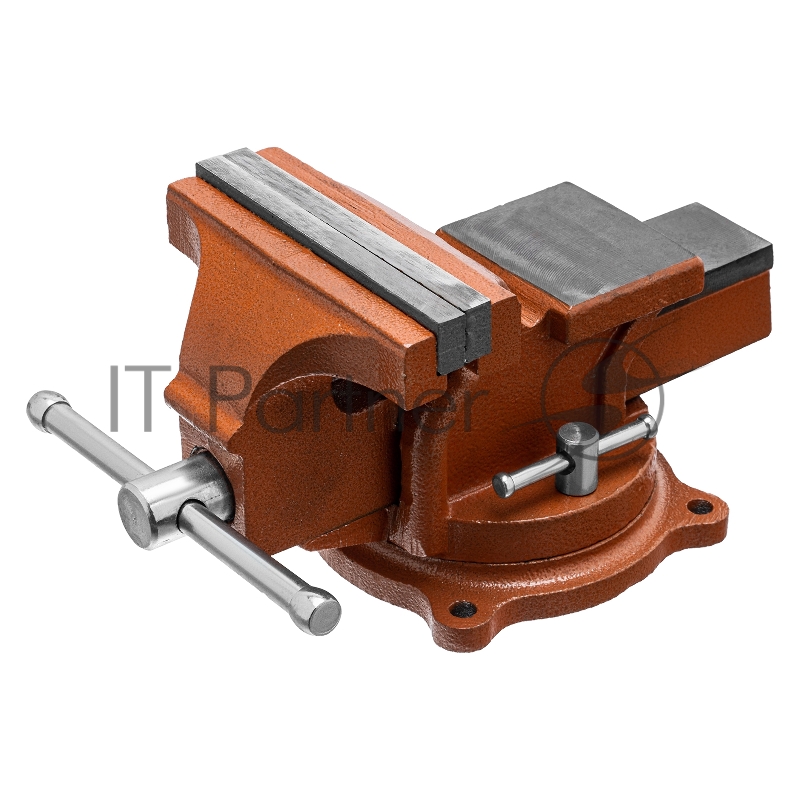 Тиски SPARTA 186255 слесарные 125мм поворотные с наковальней