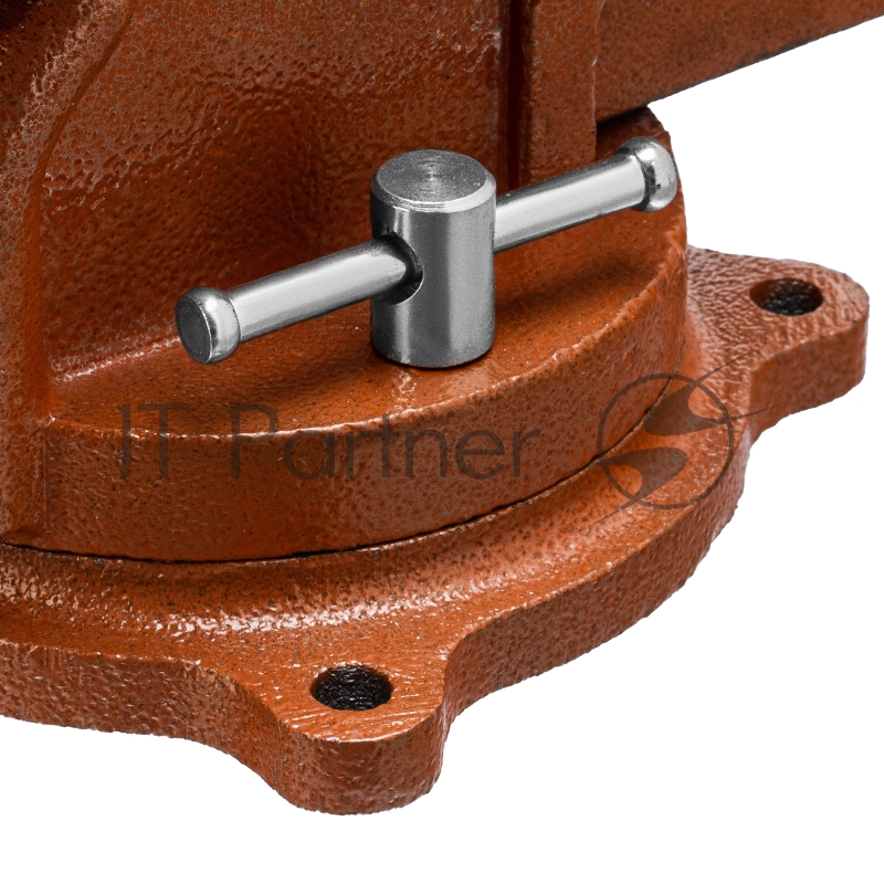 Тиски SPARTA 186255 слесарные 125мм поворотные с наковальней