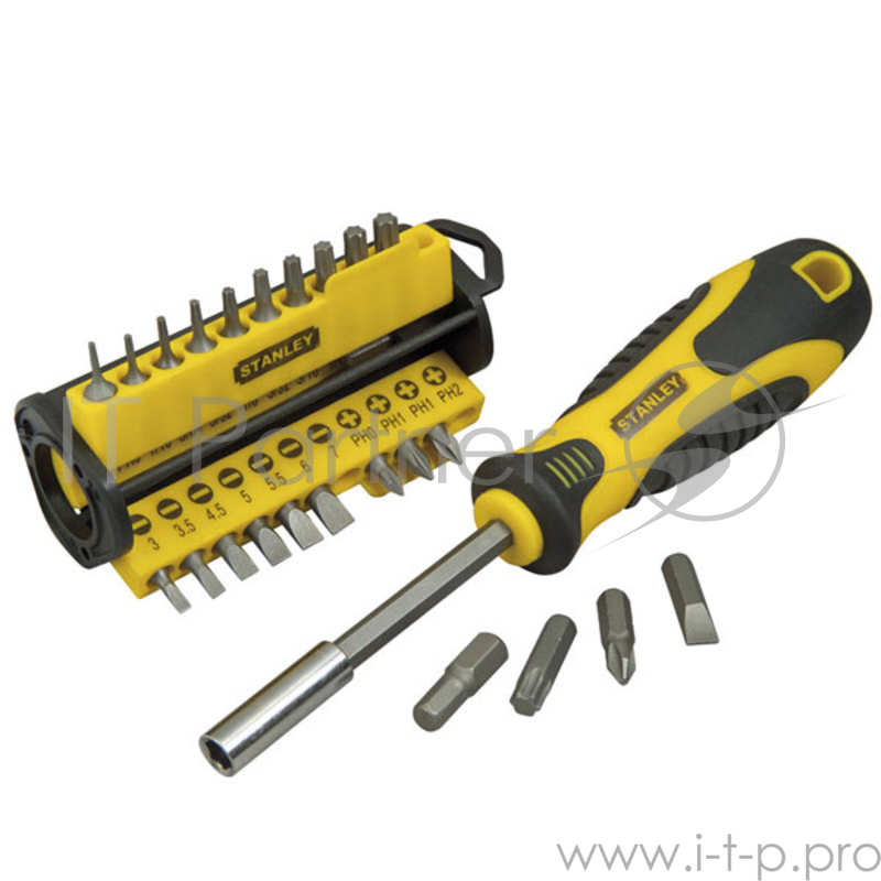 Отвертка STANLEY STHT0-70885 со вставками multi bit 34предмета