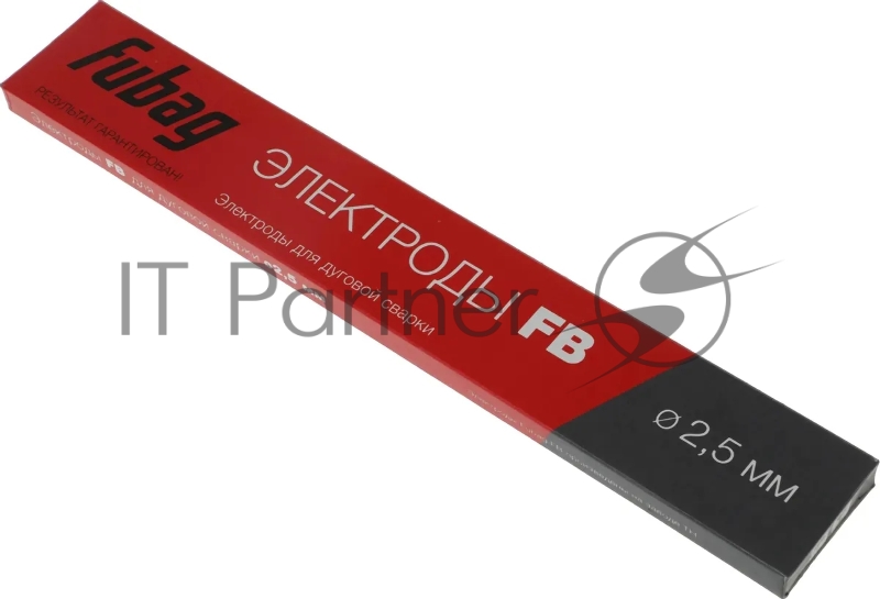 Электрод сварочный с рутиловым покрытием FB 3 D2.5 мм (пачка 0.9 кг) FUBAG, шт