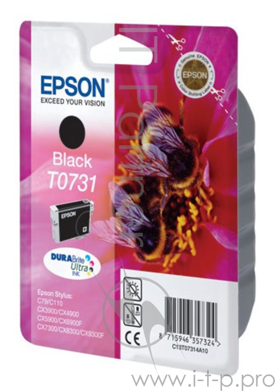 Расходные материалы EPSON C13T10514A10 /C13T07314A10 Epson картридж C79/CX3900/CX4900/CX5900 (черный) (cons ink)