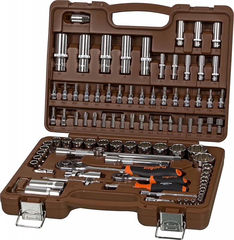 Ombra OMT94S12 Универсальный набор инструмента с 12-гр. головками , 94 предмета 55378