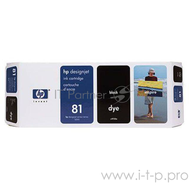 Расходные материалы HP C4930A Картридж №81, Black {Designjet 5000/5000ps, Black (680ml)}