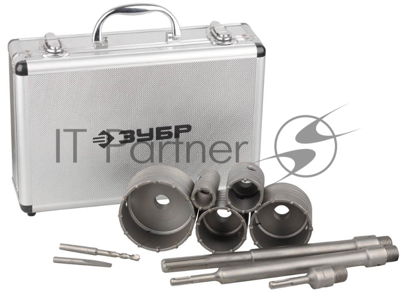 Буры,сверла,долото Набор буровых коронок ЗУБР