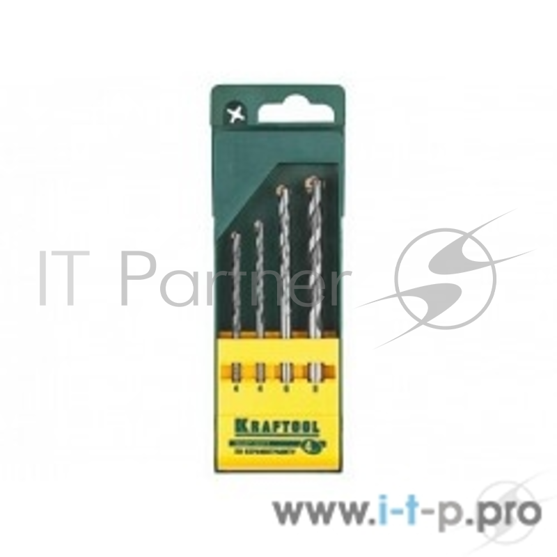 Набор сверл KRAFTOOL 29170-H4, 4шт