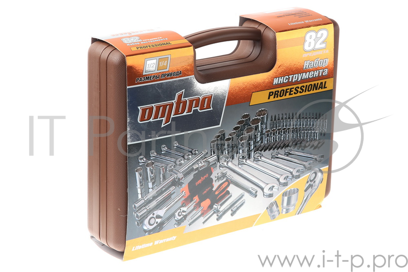 Набор инструментов OMBRA OMT82S12, 82 предмета