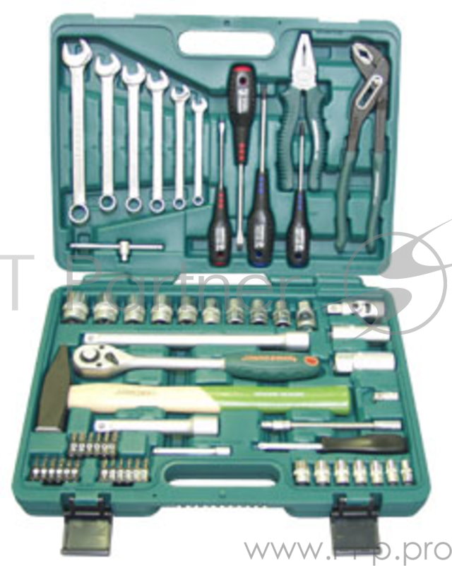 Набор головок JONNESWAY S04H52460S, 60 предметов