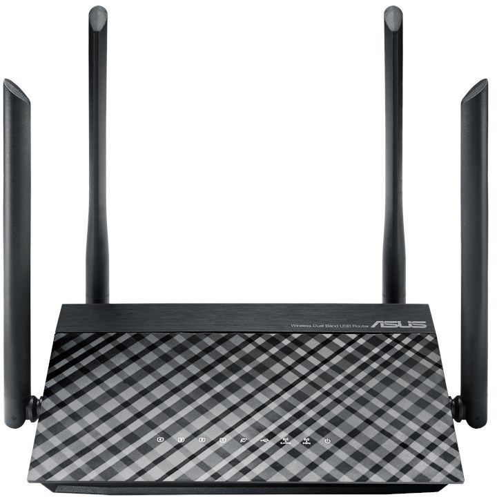 Сетевое оборудование ASUS RT-AC1200 Беспроводной маршрутизатор dual-band 802.11ac Wi-Fi at up to 1167 Mbps