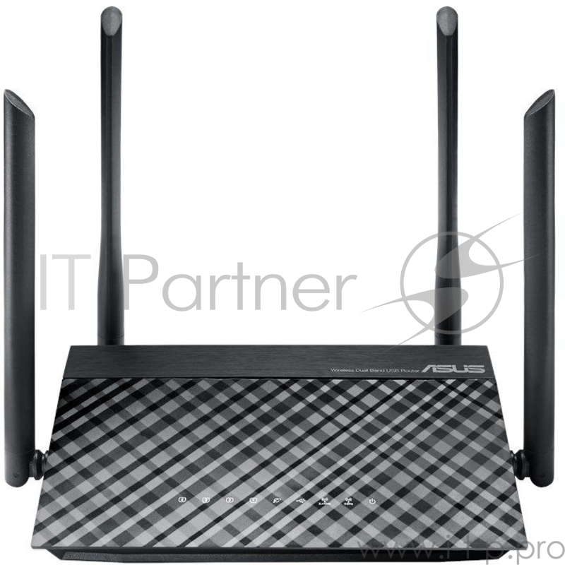 Сетевое оборудование ASUS RT-AC1200 Беспроводной маршрутизатор dual-band 802.11ac Wi-Fi at up to 1167 Mbps