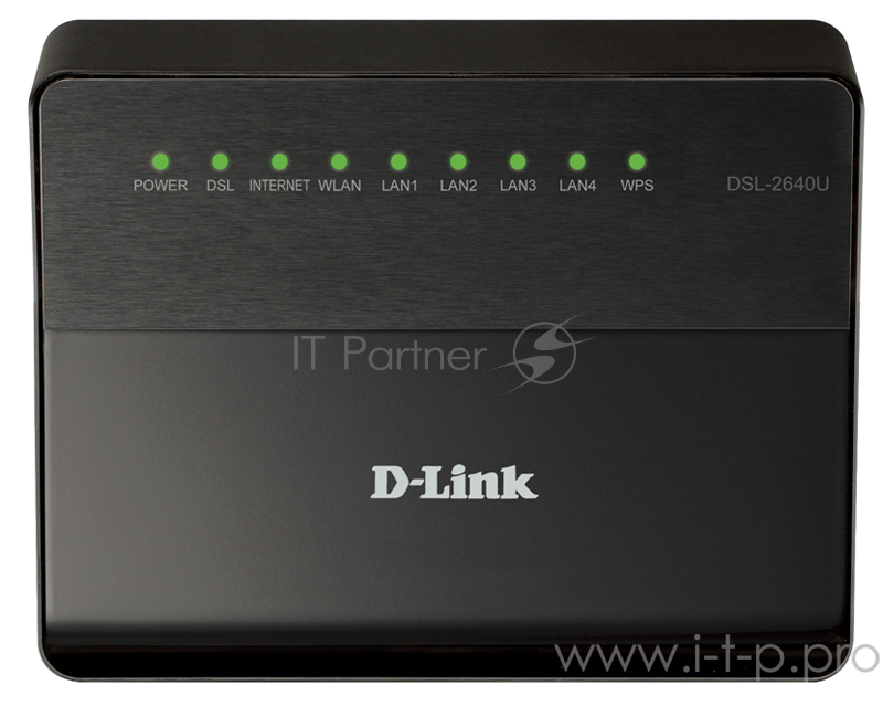 Модем D-Link DSL-2640U/RA/U2A Беспроводной маршрутизатор ADSL2+ с поддержкой Ethernet WAN (Annex A)