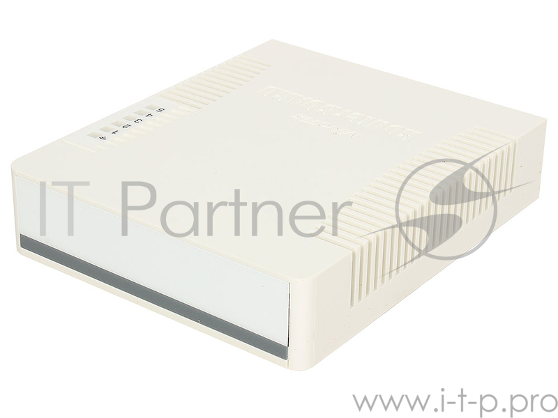 Сетевое оборудование MikroTik RB951G-2HnD Беспроводной маршрутизатор,RouterBOARD 951G-2HnD with 600Mhz CPU,128MB RAM, 5xGbit LAN, built-in 2.4Ghz 802b/g/n 2x2 two chain wireless with integrated antennas, plastic case, PSU