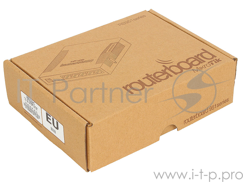Сетевое оборудование MikroTik RB951G-2HnD Беспроводной маршрутизатор,RouterBOARD 951G-2HnD with 600Mhz CPU,128MB RAM, 5xGbit LAN, built-in 2.4Ghz 802b/g/n 2x2 two chain wireless with integrated antennas, plastic case, PSU