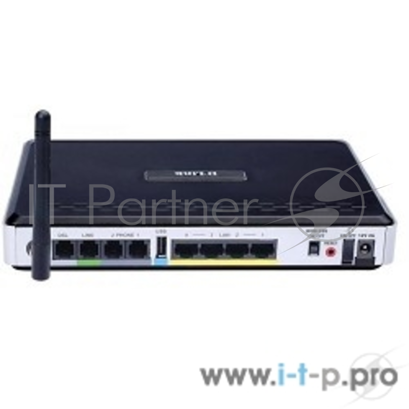 Модем D-Link DVA-G3672B/RU/D Беспроводной маршрутизатор ADSL2+ с 2 FXS-портами, 1 PSTN-портом (lifeline) и USB-портом