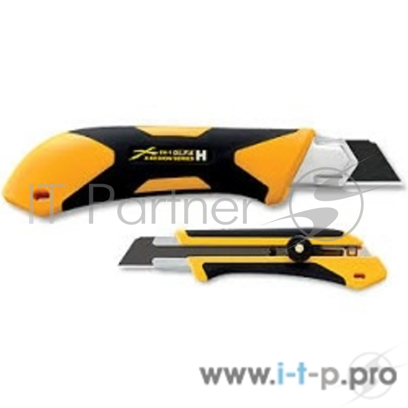 Штукатурно -малярный инструмент Нож OLFA с выдвижным лезвием, двухкомпонентный корпус, трещоточный фиксатор, 25мм OL-XH-1