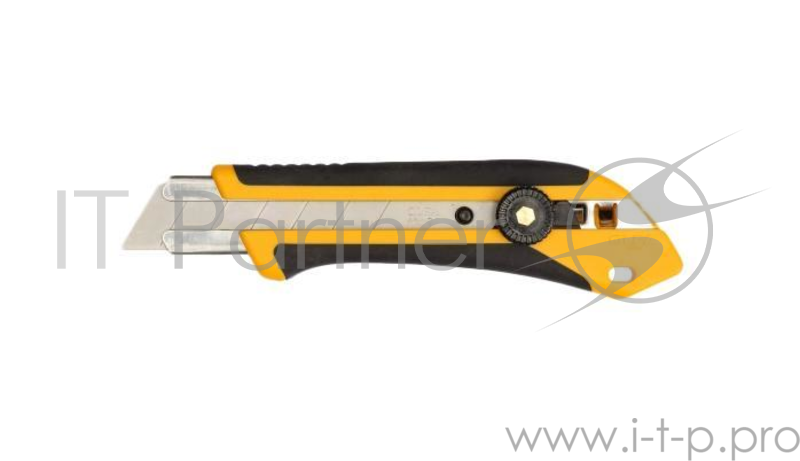 Штукатурно -малярный инструмент Нож OLFA с выдвижным лезвием, двухкомпонентный корпус, трещоточный фиксатор, 25мм OL-XH-1