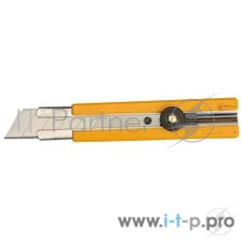 Штукатурно -малярный инструмент Нож OLFA с выдвижным лезвием, с резиновыми накладками, 25мм OL-H-1