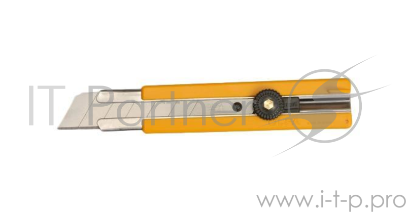 Штукатурно -малярный инструмент Нож OLFA с выдвижным лезвием, с резиновыми накладками, 25мм OL-H-1