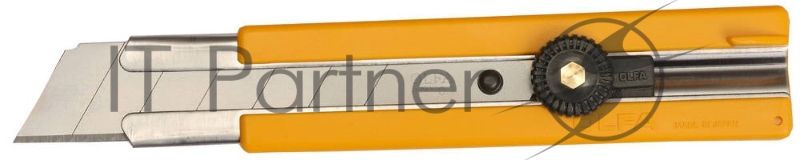 Штукатурно -малярный инструмент Нож OLFA с выдвижным лезвием, с резиновыми накладками, 25мм OL-H-1