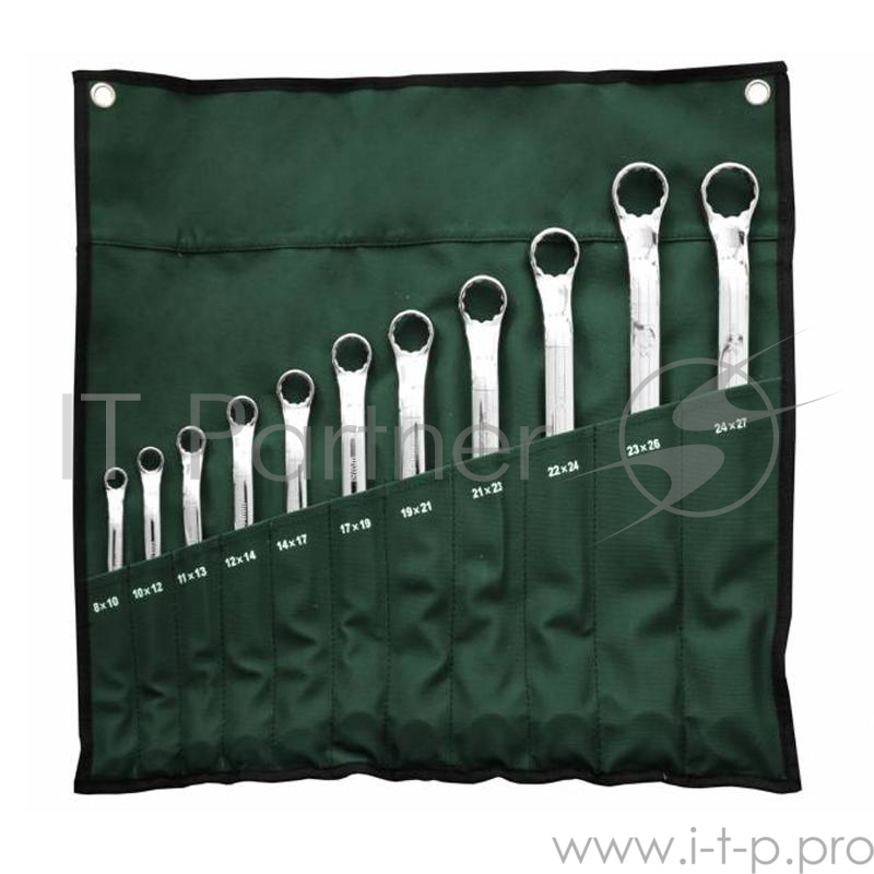 Набор накидных ключей SATA 09028 (8 - 27 мм) 11 шт.