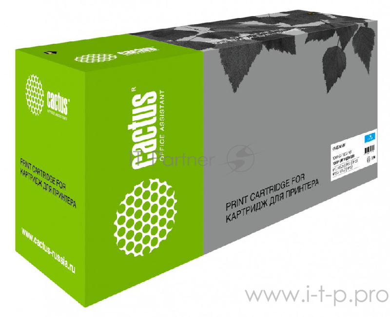 Картридж Cactus (CS-CE741AV) для HP Color LaserJet CP5220 Professional CP5221/CP5223, №307A C, 7,3K