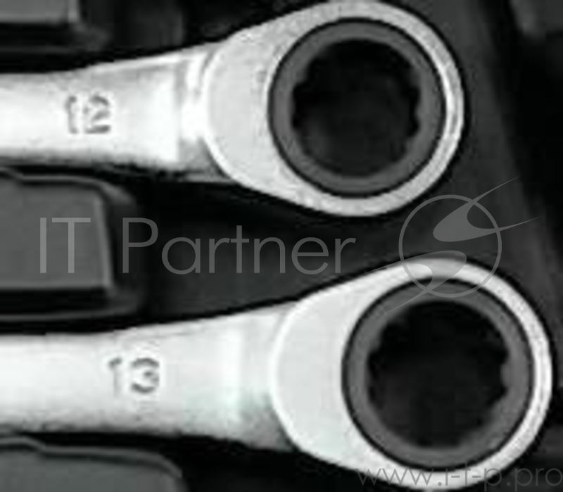 Набор ключей BERGER BG-7SCRW комбинированных трещоточных 7 предметов (кейс)