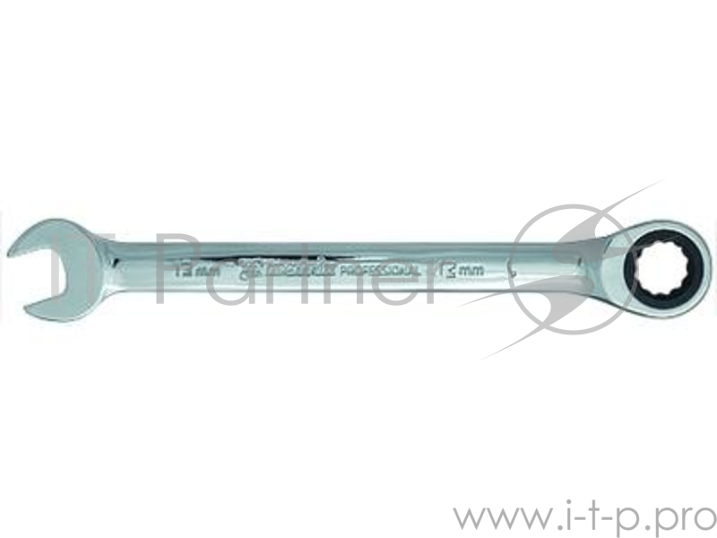 Ключ MATRIX 14806 комбинированный трещоточный 13мм CrV зеркальный хром professional