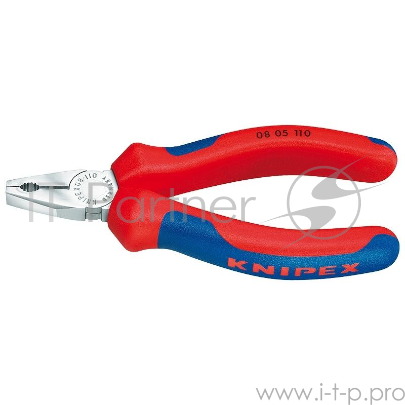 Плоскогубцы KNIPEX KN-0805110 силовые ванадиевая электросталь
