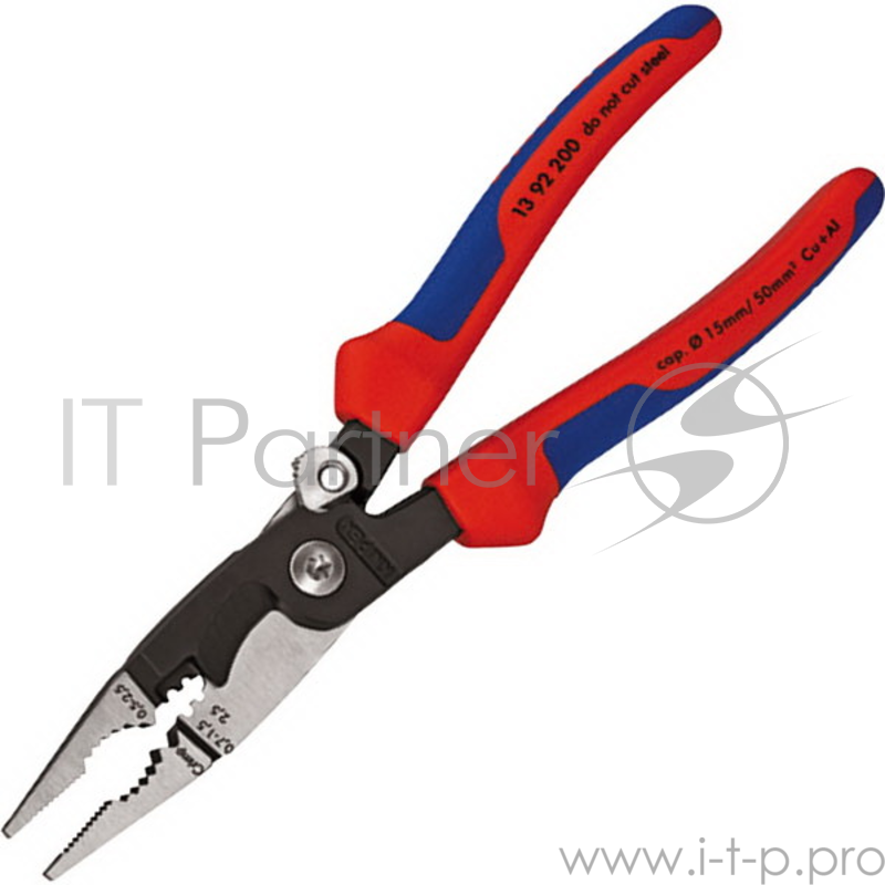 Клещи многофункциональные для электромонтажных работ KNIPEX 1392200 200мм