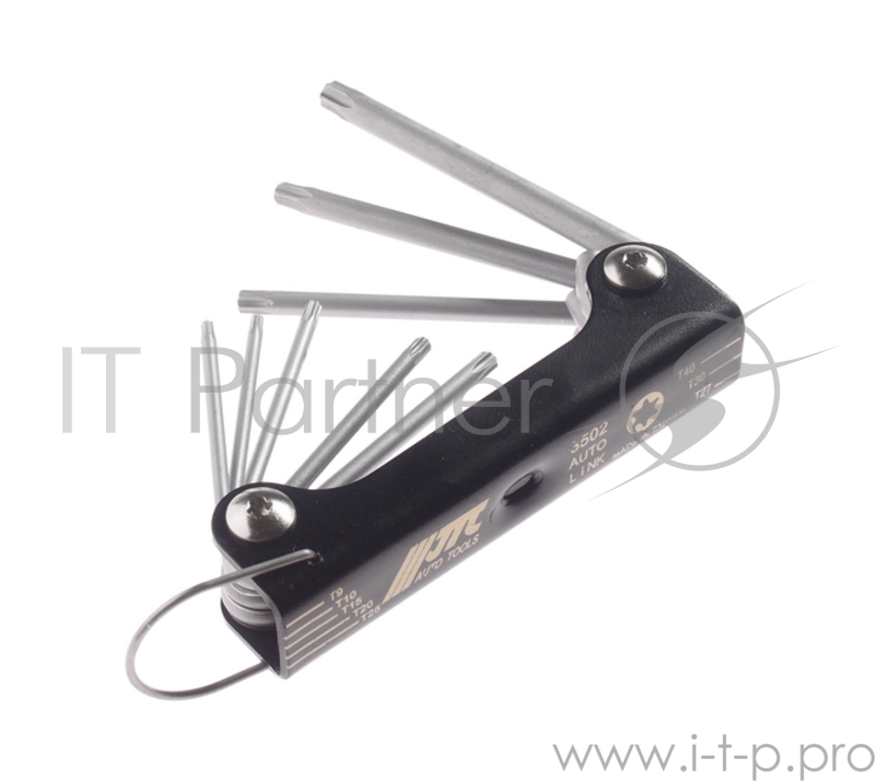 Набор ключей JTC 3502 TORX T9-T40 раскладной 8шт.