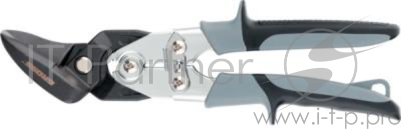 Ножницы по металлу GROSS 78349 усиленные 255мм прямой и левый резсталь-СrMo двухкомп.рукоятки