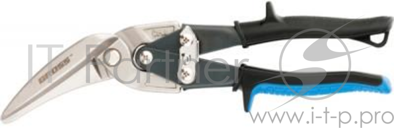 Ножницы по металлу GROSS 78333 270мм прямой и правый проходной резсталь-СrMo двухкомп.рук-ки