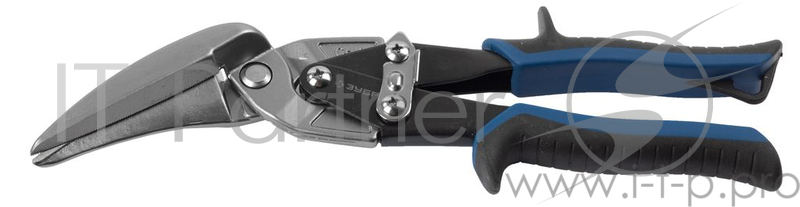 Ножницы ЗУБР 23105 ЭКСПЕРТ по мет. Сr-Mo прав.удлин.прямой и правый проход.рез 280мм