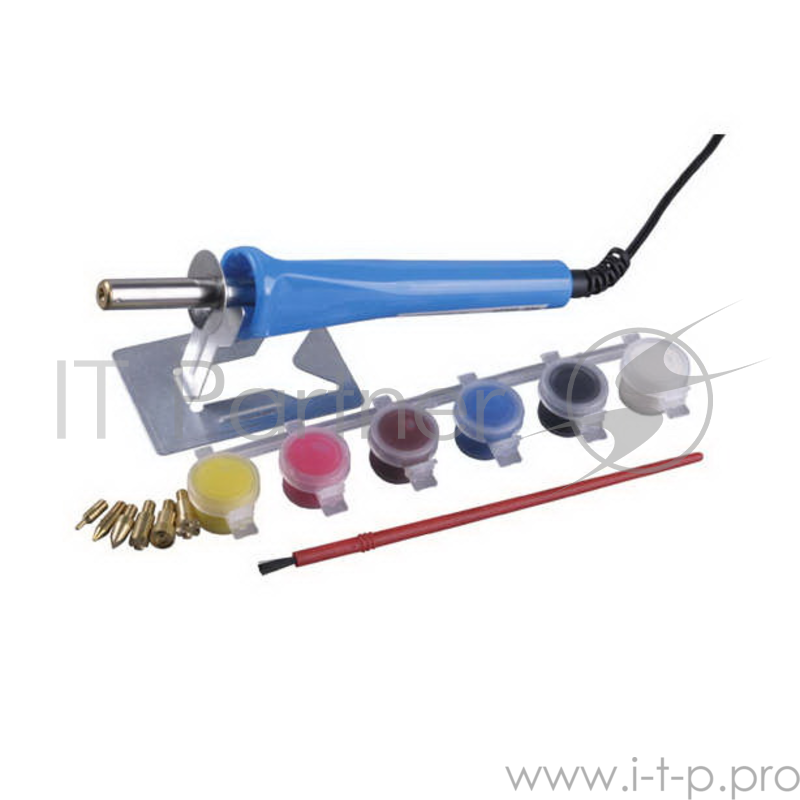 Прибор для выжигания STAYER 45220 прибор для выжигания с набором насадок 7шт и красками