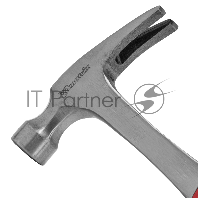 Молоток MATRIX 10463 гвоздодер 570г цельнометаллический двухкомпонентная рукоятка