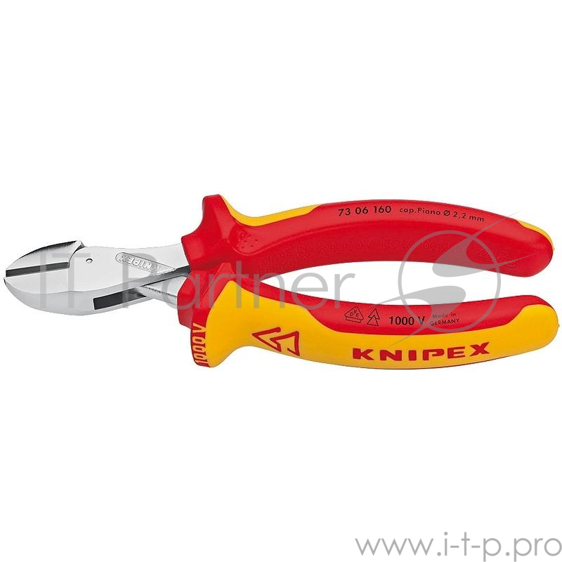 Бокорезы KNIPEX KN-7306160 хром 1000v