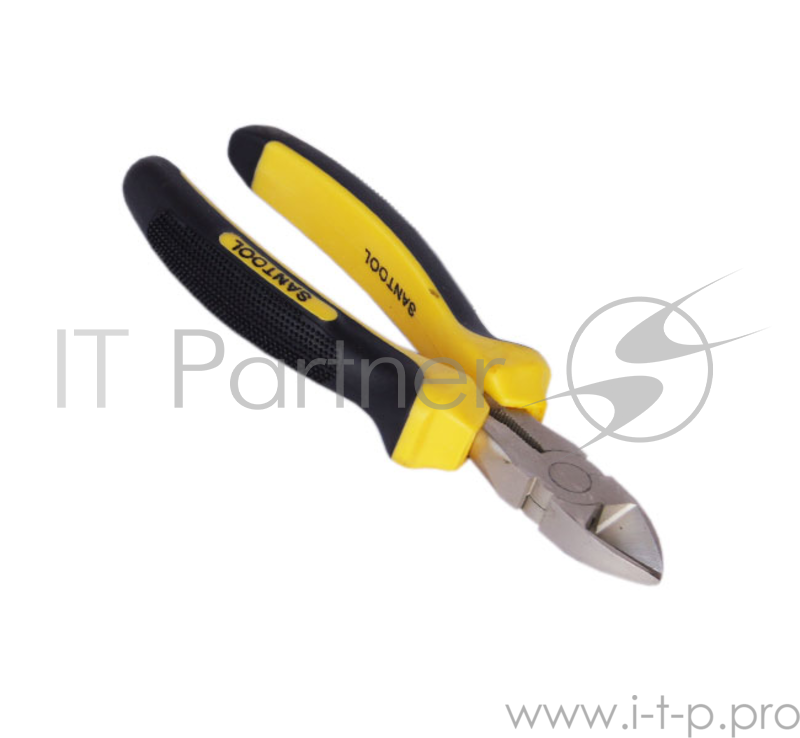 Бокорезы SANTOOL 031101-102-160 никелированные с двухкомпонентной ручкой 160мм